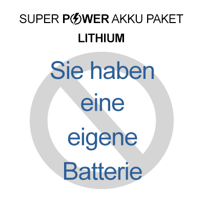 Sie haben schon eine Batterie